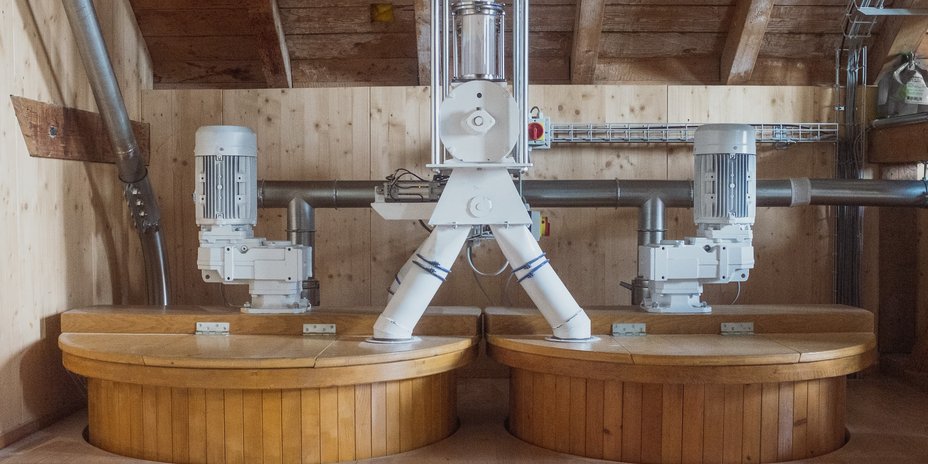 
                                      Avec un rendement de quelques centaines de tonnes, le moulin Kofmel reste une petite entreprise.
                                  